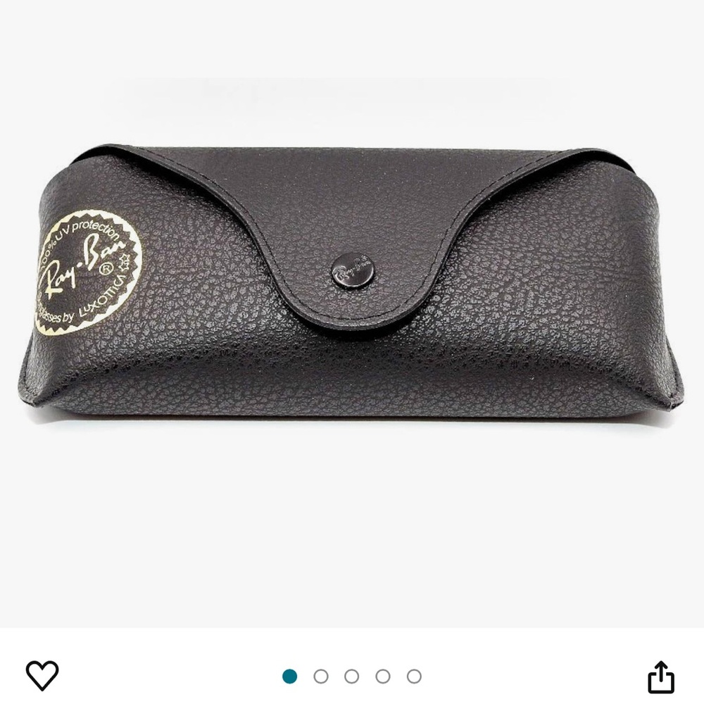 Ray-Ban Black Sunglass Eyeglass Case